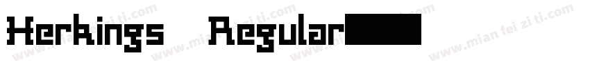 Herkings Regular字体转换